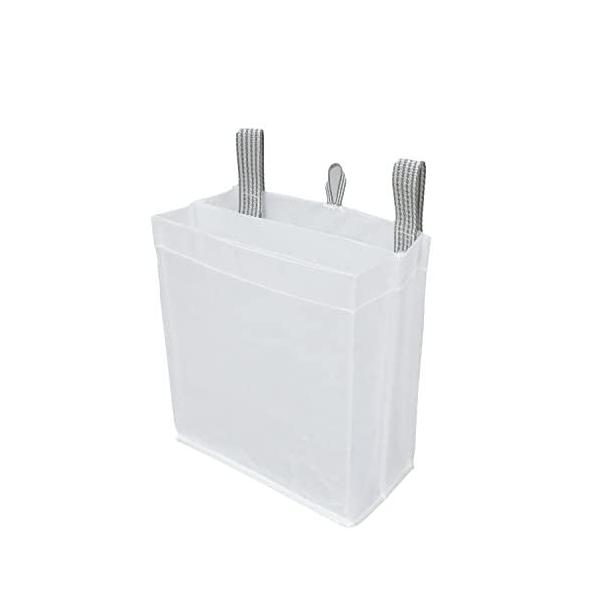 洗濯ネットをまとめて収納できます仕切り付きなので、サイズや種類で分けて収納できますテープファスナー付きのベルトでポールなどに吊るしたり、吊りヒモをフックなどに掛けて保管できます半透明の生地なので、中身がわかりやすいです水や汚れが染み込みにく...