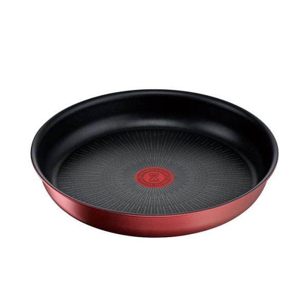 T-fal インジニオ・ネオ IHルージュ・アンリミテッド フライパン 26cm L38305 取っ手の取れる ティファール【IH対応 ガス火対応】
