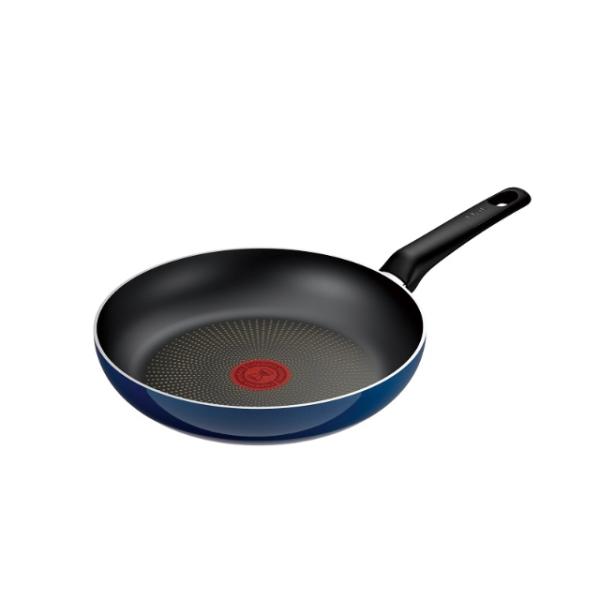 T-fal ガス火専用 ロイヤルブルー・インテンス フライパン 24cm D53304 【ティファール セブジャパン ガス火対応 耐久性 こびりつきにくい 長持ち 軽量】