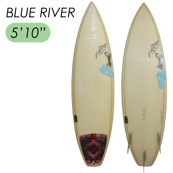 中古】 サーフボード ショートボード BLUE RIVER SURFBOARDS 5' 10