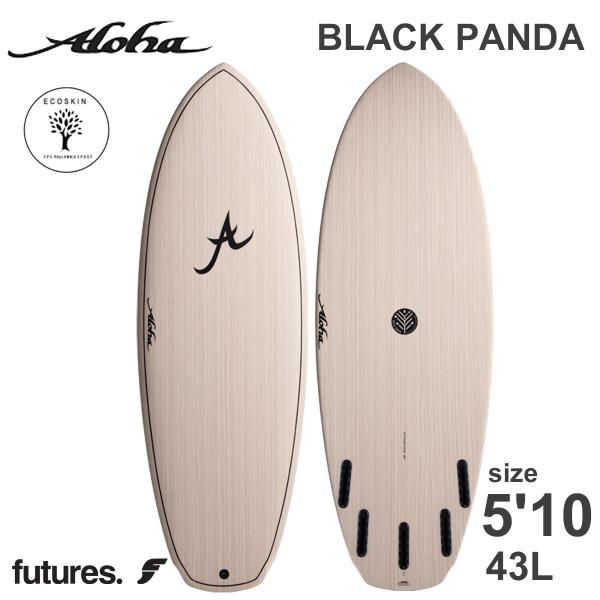 25 ALOHA SURFBOARDS アロハ サーフボード BLACK PANDA 5'10 EPS