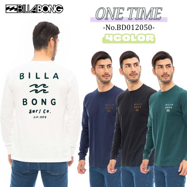 たー　　　　　　　　　　　　　　　　　　　　BILLABONG BILLABONG メンズ ONE TIME ロンT 【REGULAR FIT】 【2025年