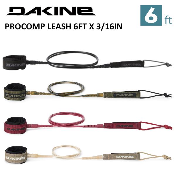 あすつく 即日出荷【代引き可能】DAKINEリーシュコード！PROCOMP LEASH 6FT X 3/16IN・肩前後までにオススメ・強度の高い高品質ウレタンデュラコード（5mm）・40mm厚のネオプレーンアンクルカフ・ポジロックフック＆...