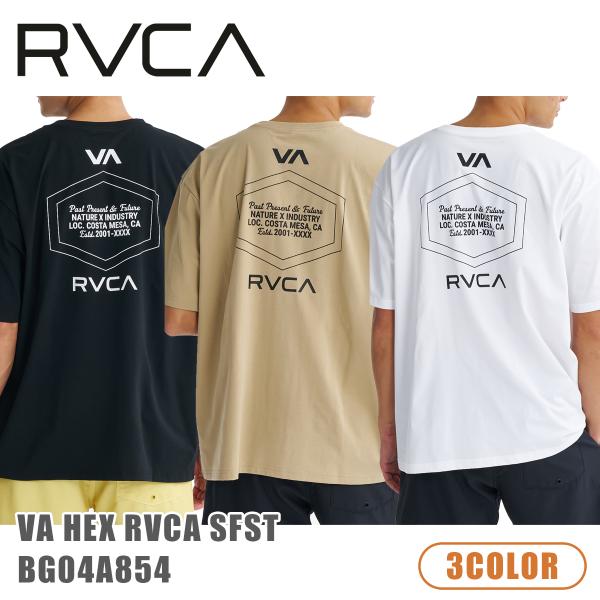 RVCA（ルーカ） 26 RVCA ラッシュガード Tシャツ VA HEX RVCA SFST