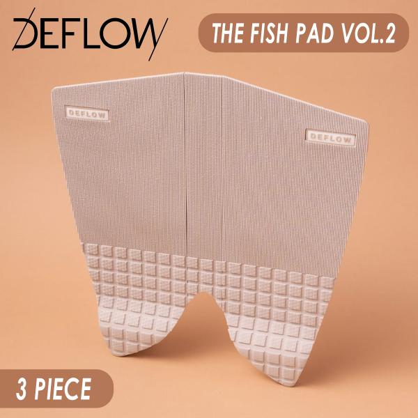 DEFLOW デフロウ デッキパッド 3ピース THE FISH PAD VOL.2 フィッシュ 