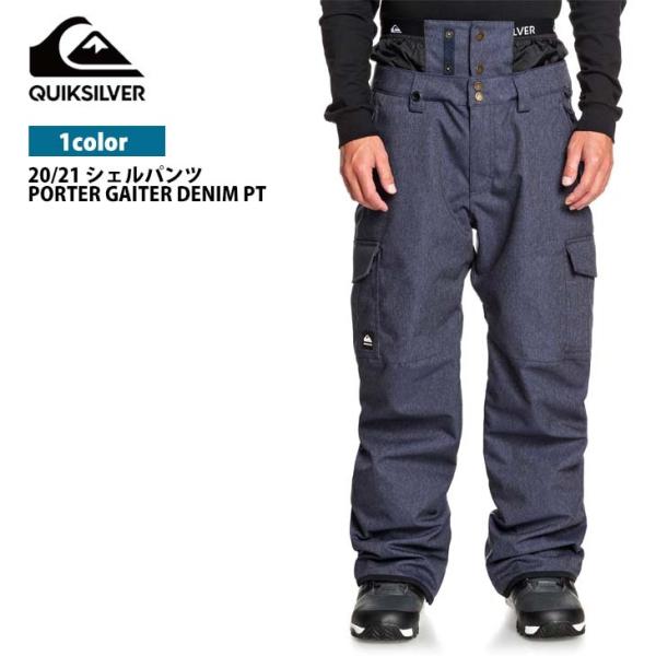 【新品未使用】 Quicksilverスノーボードパンツ Quiksilver スノーボード ウェア メンズ 20/21 QUIKSILVER