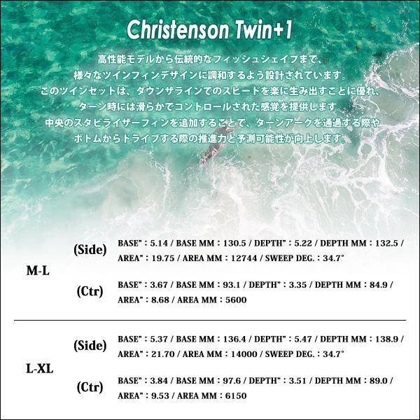 26 FCS2 �t�B�� �N���X�e���\�� CC Twin+1 PG �c�C�� �p�t�H�[�}���X�O���X �X�^�r���C�U�[ 2+1 3�{�Z�b�g 3�t�B�� �T�[�t�B�� �T�[�t�{�[�h ���{���K�i ���i�摜1