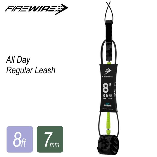 あすつく 即日出荷【代引き＆宅配便可能】送料無料！FIREWIRE All Day Regular Leash 8ft 7mmSlater Designsシリーズは、本格的なサーファーの要求に応えるため、最新の素材テクノロジーと考え抜かれた...