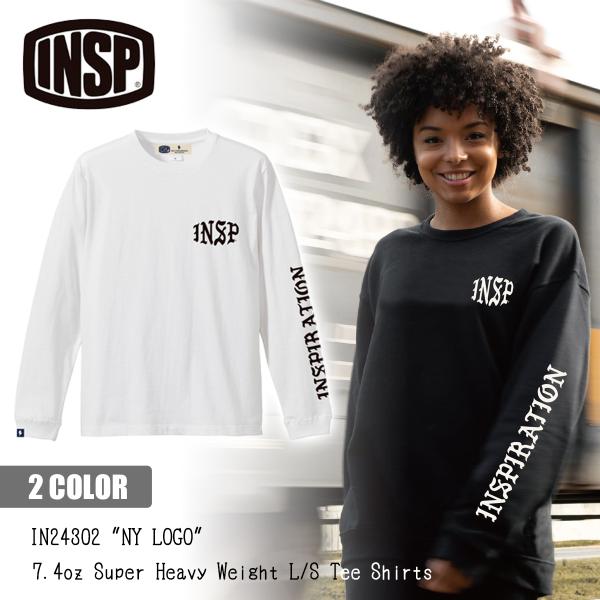 INSP インスピ ロンT ロングTシャツ 長袖 コットン100% 綿100