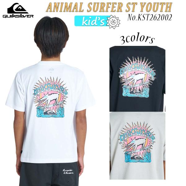 【新品未使用】クイックシルバー 2/2mm シーガル 半袖 サイズMS Quiksilver（クイックシルバー） 26 SS QUIKSILVER キッズ用 Tシャツ