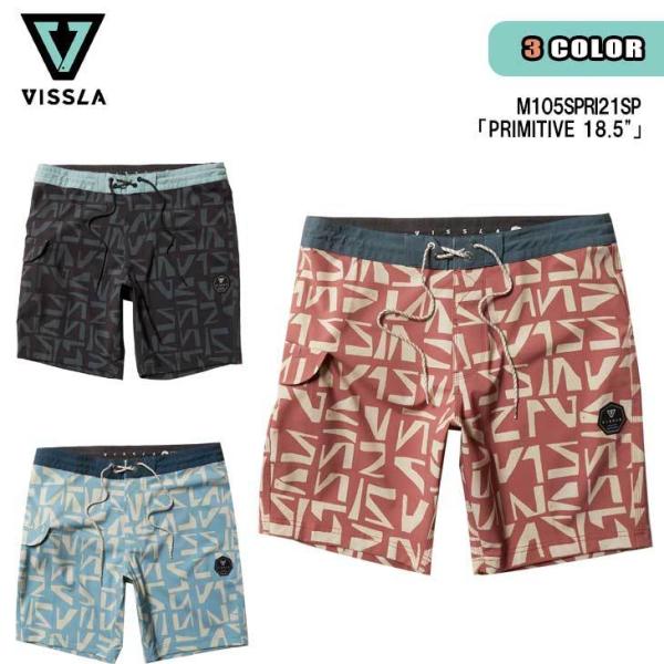 VISSLA（ヴィスラ） 水着 メンズ サーフパンツ 海パン ボードショーツ