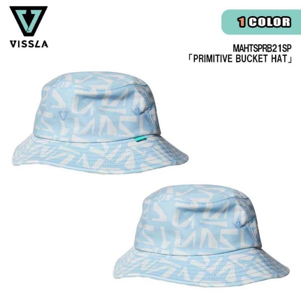 21 VISSLA ヴィスラ ハット PRIMITIVE BUCKET HAT 帽子 UVカット 紫外線対策 プリミティブツイル メンズ 2021年春夏 品番 MAHTSPRB21SP 日本正規品