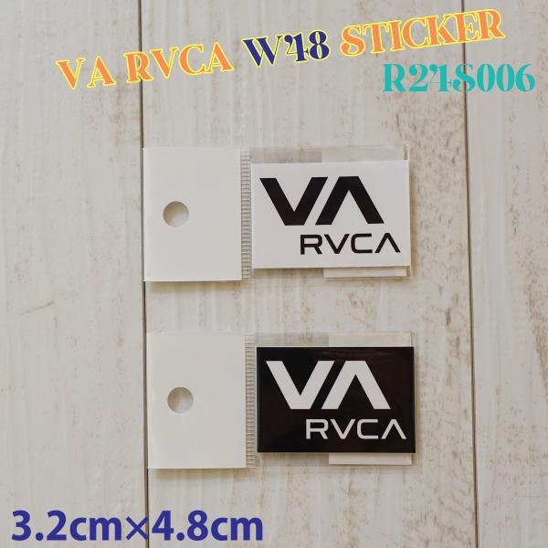 RVCA（ルーカ） シール ステッカー VA RVCA W48 STICKER ロゴ