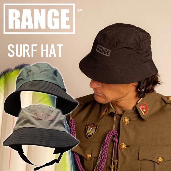 あすつく【代引き＆宅配便可能】速達メール便のみ送料無料！RANGE SURF HATレンジサーフキャップで身を隠し、太陽や雨風から身を守りましょう。調節可能なストラップ付きで、お気に入りのサーフハットを失くすことはありません。■ 商品詳細 ...