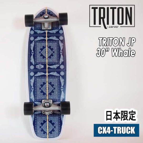 CARVER TRITON日本限定カラー31インチ “THE SEA” スケートボード トリトン ジャパンリミテッドモデル ザシー 31