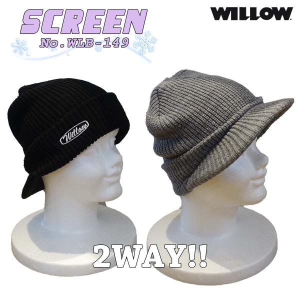 eb's（エビス） 25/26 WILLOW ウィロー ビーニー 帽子 ニット帽 スキー