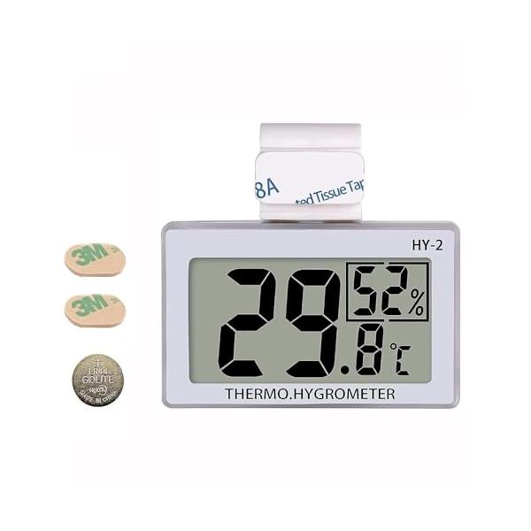 【セット内容】：温湿度計+ボタン電池*1＋3Mシールの詰め替え2個【測定範囲】：温度範囲は-10℃?+ 50℃、湿度範囲は20％RH?90％RHです。【温湿度管理】：温湿度管理は常に爬虫類を飼うの大きな難関です。温湿度が爬虫類たちそれぞれの...