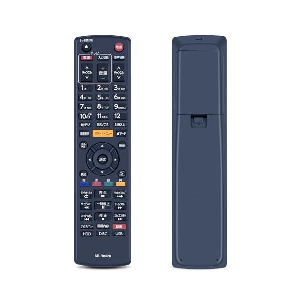 SHZ ブルーレイリモコン SE-R0428 for TOSHIBA 東芝 REGZA ブルーレイ