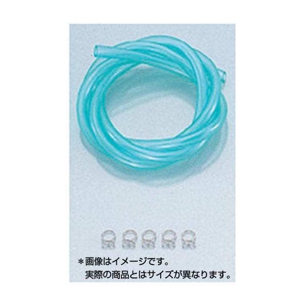 キタコ(KITACO) スーパーフュエルホースセット グリーン 内径φ3×1M 991-0310000は耐ガソリン性の高い材質のPVC透明チューブです。[内容] ・ホース内径3mm×1M・クリップ6mm×5個