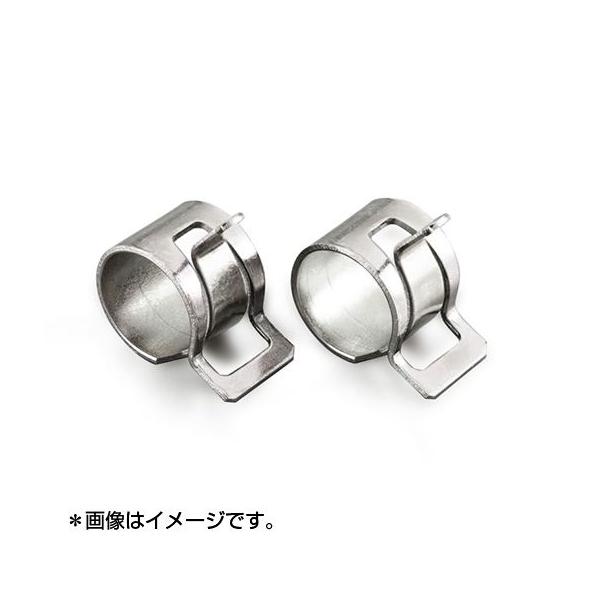 キタコ(KITACO) クレセントクランプ φ12.5mm〜φ14.8mm 0900-995-08006は表面には耐食性を持たせるクロメート処理を施しています。[サイズ] 10mm×φ12.5mm〜φ14.8mm[入り数] 2