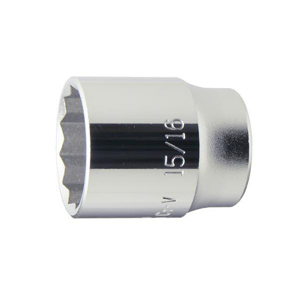 厳選されたクロームバナジウム鋼を鍛造・熱処理した、強靭で耐久性に優れたソケットです。高いトルクでのボルト、ナット締緩におすすめです。[差込角] 1/2"(12.7mm)[サイズ] 15/16"[全長] 38mm[重量] 138g[ポイント]...