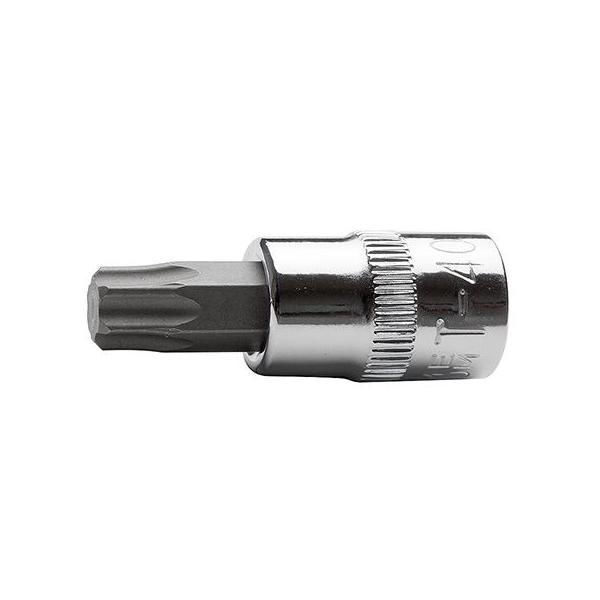 1/4"(6.3mm) ヘクサロビュラビットソケット T40 (いじり止め無)は、六角の星型をしているためネジとのかみ合いが強くより大きなトルクが得られます。[差込角] 1/4"(6.3mm)[サイズ] T40[全長] 32mm[材質] ク...