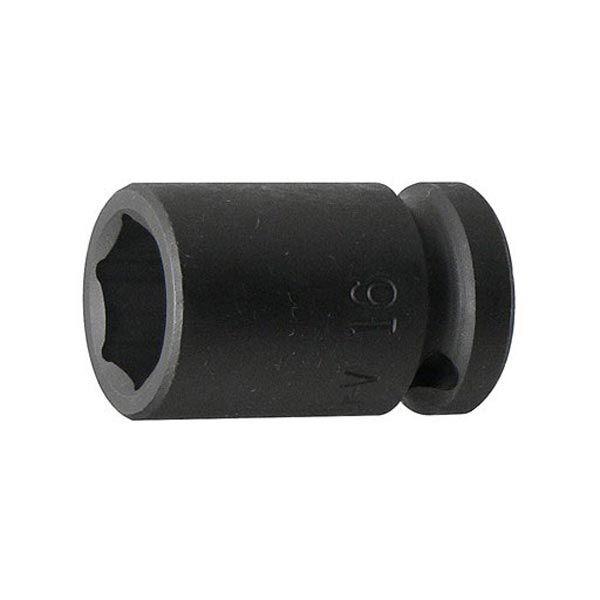 素材には優れた強度・耐衝撃性を持つクロームバナジウム鋼を使用したインパクトソケットです。[差込角] 1/2"(12.7mm)[サイズ] 16mm[全長] 40mm[重量] 100g[ポイント] 6角[材質] クロームバナジウム鋼[仕上げ] ...