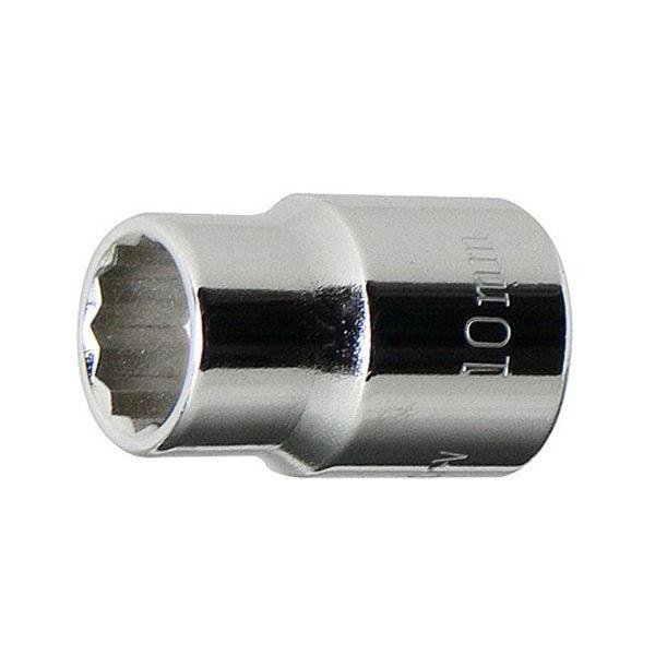 厳選されたクロームバナジウム鋼を鍛造・熱処理した、強靭で耐久性に優れた、工具箱に常備しておきたいスタンダードソケットです。[差込角] 3/8"(9.5mm)[サイズ] 10mm[全長] 26mm[重量] 24g[ポイント] 12角[材質] ...