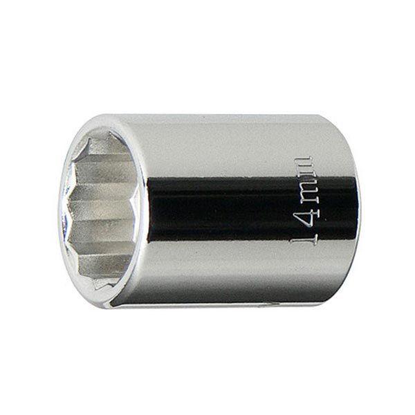 厳選されたクロームバナジウム鋼を鍛造・熱処理した、強靭で耐久性に優れた、工具箱に常備しておきたいスタンダードソケットです。[差込角] 3/8"(9.5mm)[サイズ] 14mm[全長] 26mm[重量] 31g[ポイント] 12角[材質] ...