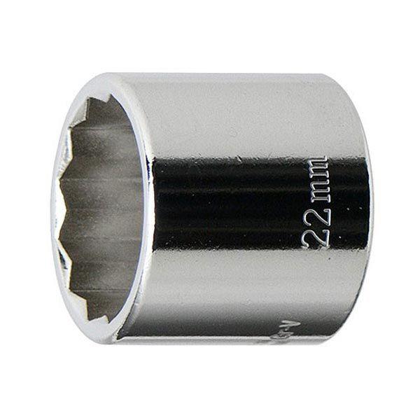 厳選されたクロームバナジウム鋼を鍛造・熱処理した、強靭で耐久性に優れた、工具箱に常備しておきたいスタンダードソケットです。[差込角] 3/8"(9.5mm)[サイズ] 22mm[全長] 27mm[重量] 82g[ポイント] 12角[材質] ...