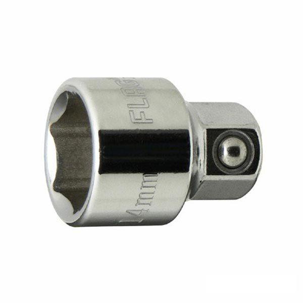 ソケットの全高が低く、特に狭い場所で活躍する超ショートソケットです。12mmのラチェット機構を持ったメガネレンチなどに取り付けて使用します。[後部6角ヘッドサイズ] 12mm[サイズ] 14mm[全長] 26mm[外径] φ20mm[ポイン...