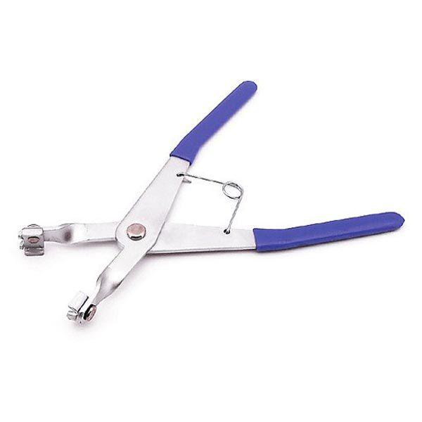 ラジエーターホースやヒーターホースのバンドを取り外すホースクランププライヤーです。ストッパーを上にして使いやすい角度で爪が噛み合う様に位置を合わせてからご使用下さい。[全長] 240mm[重量] 200g[材質] カーボンスチール[仕上げ]...