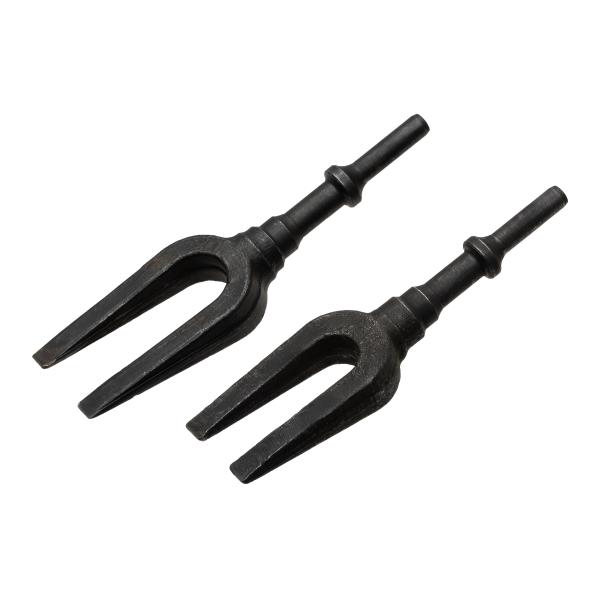 エアーハンマー用アタックアダプターセット フォークタイプは、エアーハンマーに取り付けて使用するフォークタイプのアダプターセットです。[適応商品]・15-382 エアーハンマー・15-3805 エアーハンマーセット[全長] 約180mm[先端...