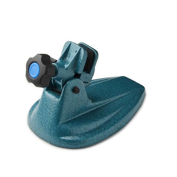 マイクロメーターを取り付けて使用するマイクロメータースタンドです。本品でマイクロメーターを保持することにより両手で測定作業ができ、また体温による温度変化を受けずに測定することができます。[最大つかみ幅] 15mm[重量] 1.1kg