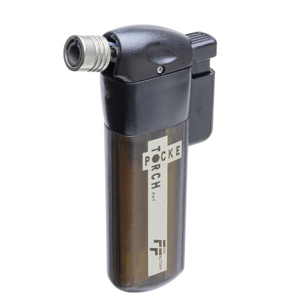 他サイト： 新富士バーナー(Shinfuji Burner) ポケトーチ スケルトンブラック PT-14FFBCR STRAIGHT/19-0014 (Shinfuji Burner/新富士バーナー)の商品画像