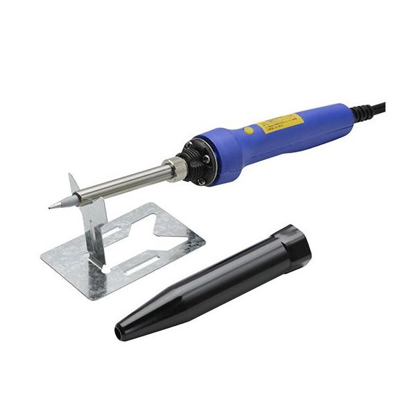 AC100V はんだごて 20W/130W 急速加熱タイプは、はんだ付け作業に用いるはんだごてで、クイックスイッチを押し続けることで作業開始時間の短縮ができます。[電源] AC100V[ワット数] 20W/130W(急速加速時)[ヒーター]...