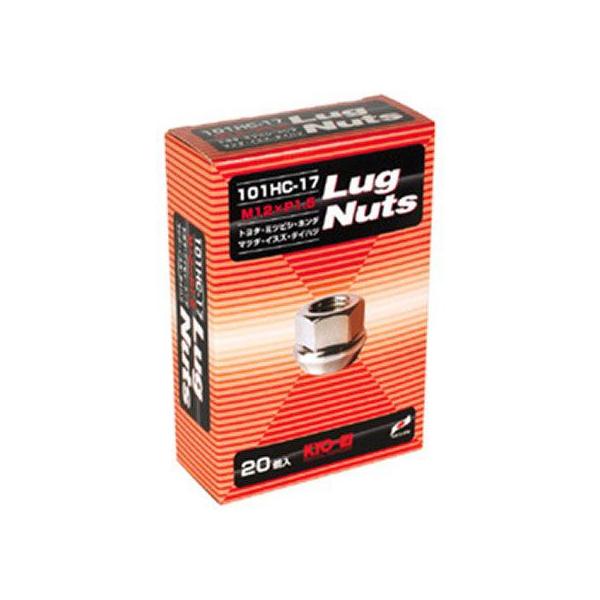 他サイト： KYO-EI(協永産業) ホイールナット(Lug Nut ラグナット) 20ピース M12×1.5 101HC-17-20P STRAIGHT/30-354 (KYO-EI/協永産業)の商品画像