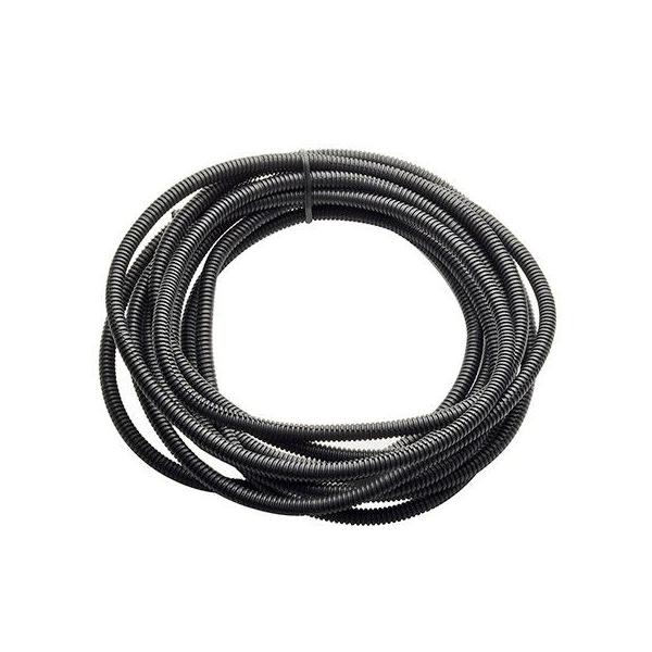 コルゲートチューブ ブラック 5.0mm×5mは、配線を束ねて保護するチューブです。スリット入りで配線が差し込みやすく屈曲が自在でレイアウトが容易です。[サイズ] 内径5×外径8(φmm)[全長] 5m[材質] PP (ポリプロピレン)[耐...