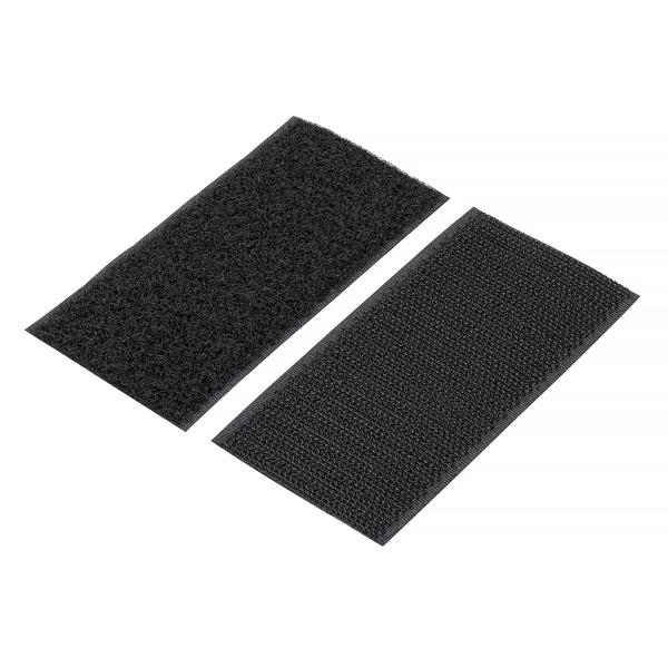 面ファスナーテープ 5cm×10cm 10ペア ブラック STRAIGHT/35-2522 (STRAIGHT/ストレート)