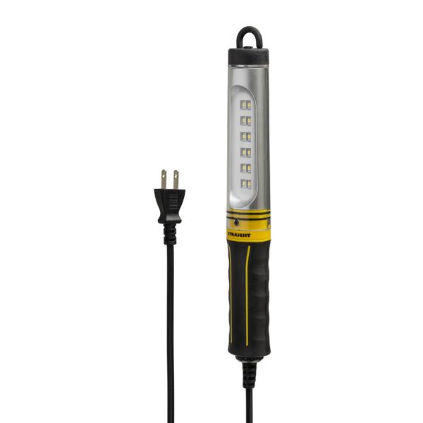 従来の蛍光灯とは異なり、バルブの交換が不要で省エネ、高寿命のLED照明タイプの作業灯です。AC100Vタイプですので、バッテリー残量を気にせずに使用できます。[電源] AC100V 50/60Hz[消費電力] 7.3W[光束] 約600Lm...