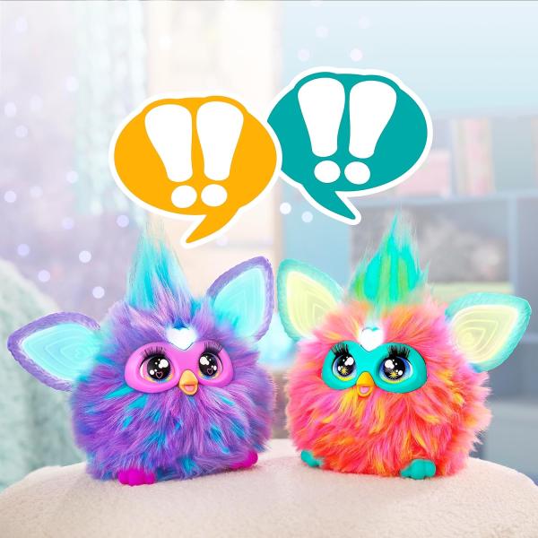 海外版 英語 ファービー ファッションアクセサリー付き Furby English Coral Pu...