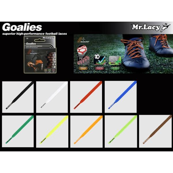 Mr.Lacy【ミスターレーシー】GOALIES 125cm 11990 ゴーリーズ 全4色 シューレース 靴ひも 靴紐 くつひも]