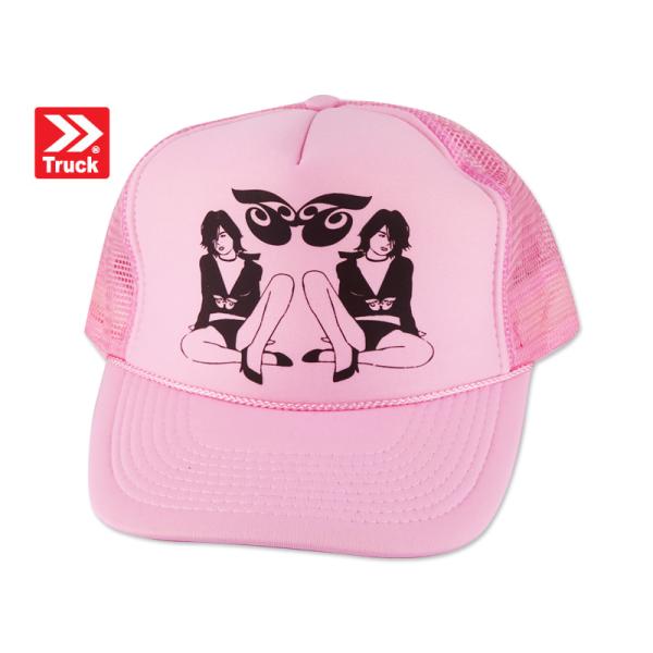 TRUCK BRAND【トラックブランド】LIKE X21 PINK メッシュキャップ ピンク 8730 [アメカジ 帽子 メンズ レディース]14297　