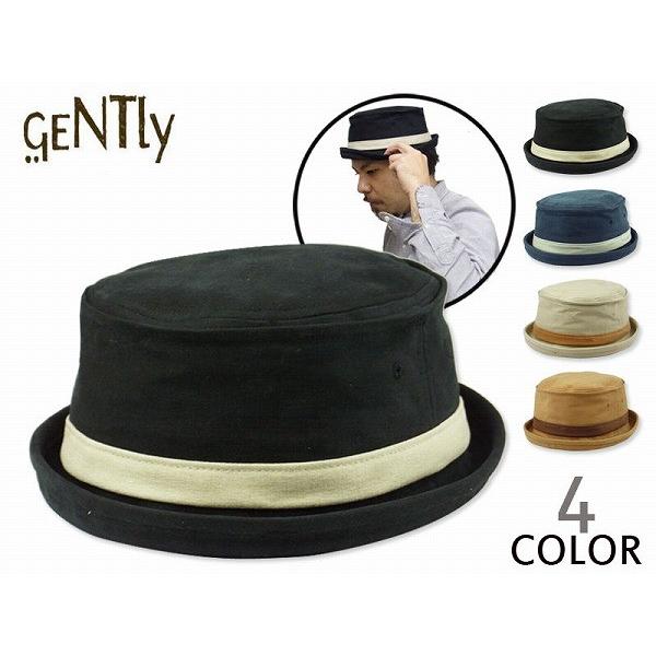GENTLY プレミアムコットン ポークパイハット PREMIUM COTTON PORKPIE