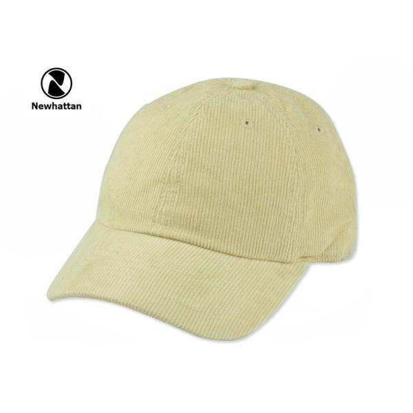 NEWHATTAN【ニューハッタン】CORDUROY CAP SAND コーディロイ キャップ サンド 15164