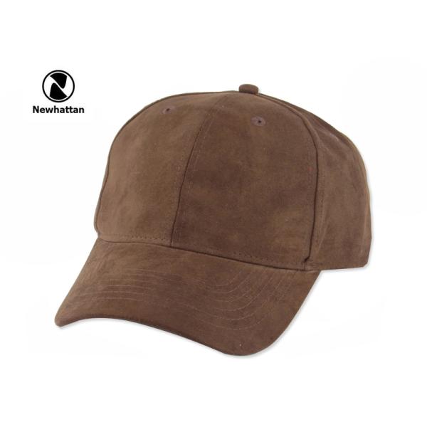 NEWHATTAN【ニューハッタン】SUEDE CAP DARK BROWN スエード キャップ ダークブラウン 15353　20654