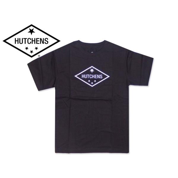 HUTCHENS�y�n�b�`�F���Y�zT-SHIRT WITH A DIAMOND LOGO BLACK �_�C�A�����h���S T�V���c �u���b�N 16345 [�V�J�S �t�H�[�}�� �X�^�C���b�V��]
