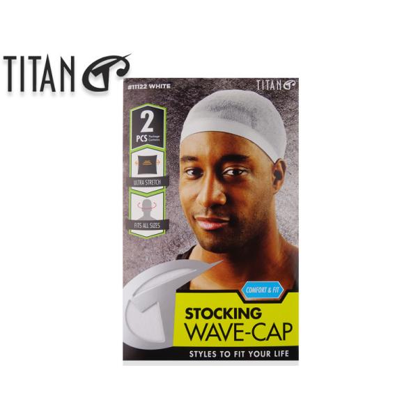 TITANDONNA �^�C�^���h�i STOCKING WAVE CAP WHITE �X�g�b�L���O�E�F�[�u�L���b�v �z���C�g 16494�y�X�q����������D�ꃂ�m�z