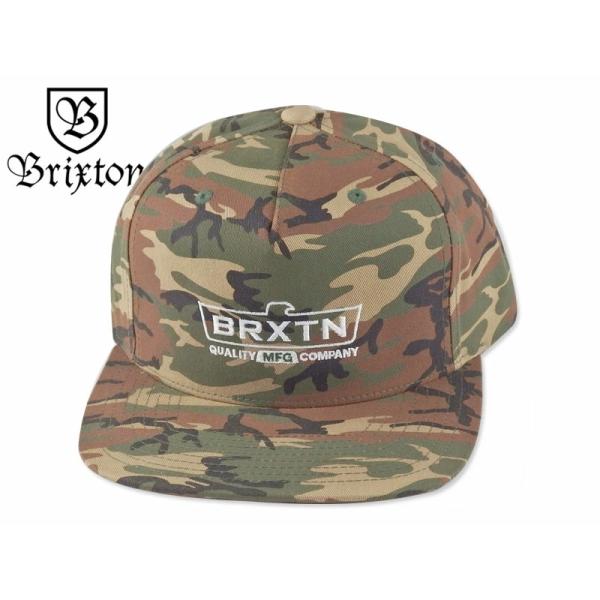 BRIXTON【ブリクストン】CRUSS SNAPBACK CAMO キャップ カモ 16861