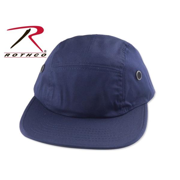 ROTHCO【ロスコ】5 Panel Military Street Cap Navy 5パネル ミリタリーキャップ ネイビー 17825[メンズ レディース]　21022
